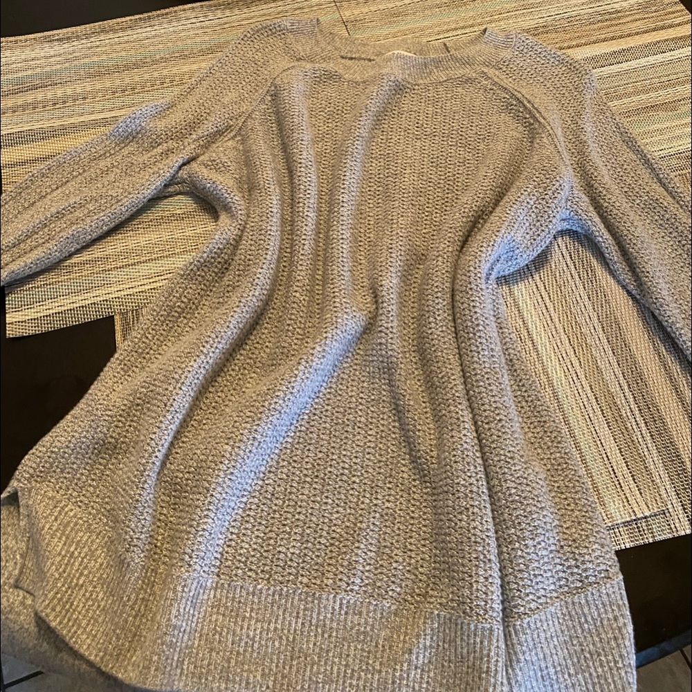 Oversized grey sweater